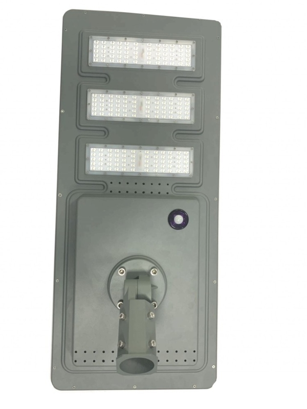 LiFEPO4 Battery Solar Integrated LED Street Light 12V 80W 180-190lm / W Lumen