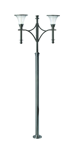 Led Solar Powered Garden Lights 10W Villa District Courtyard 3.0m Park Lawn